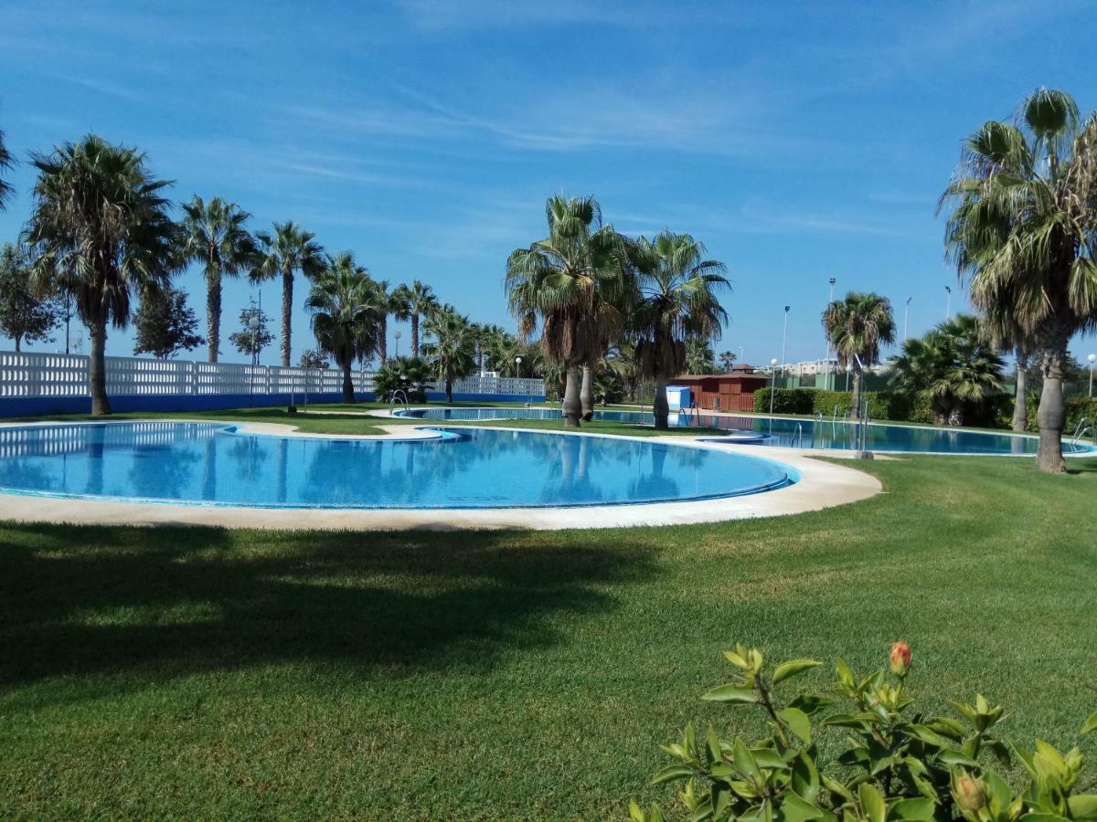 Apartamento Almerimar primera linea de playa Exterior foto